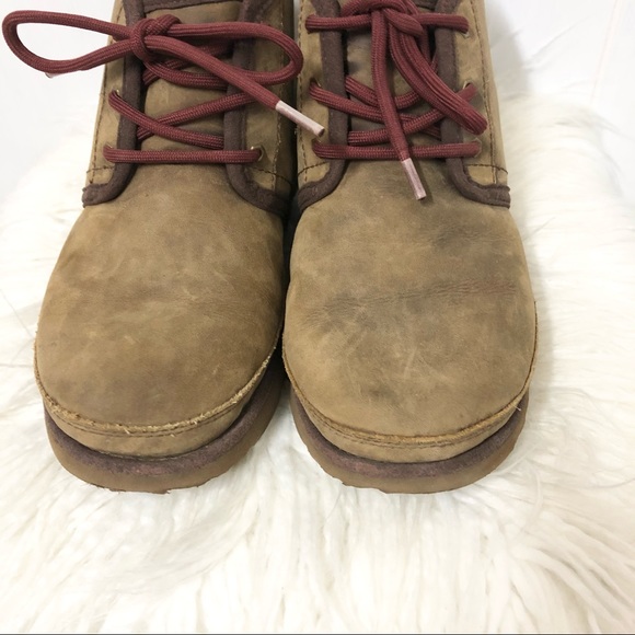 UGG Neumel II Waterproof Lace-Up Boots Kids Size 4 - Picture 8 of 16
